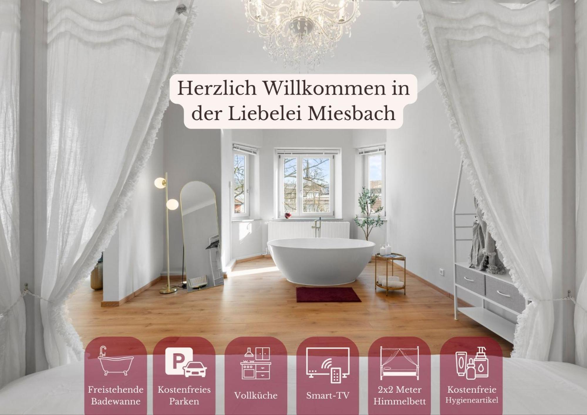 Liebelei Miesbach - Boutique-Apartment Mit Terrasse Im Zentrum 외부 사진