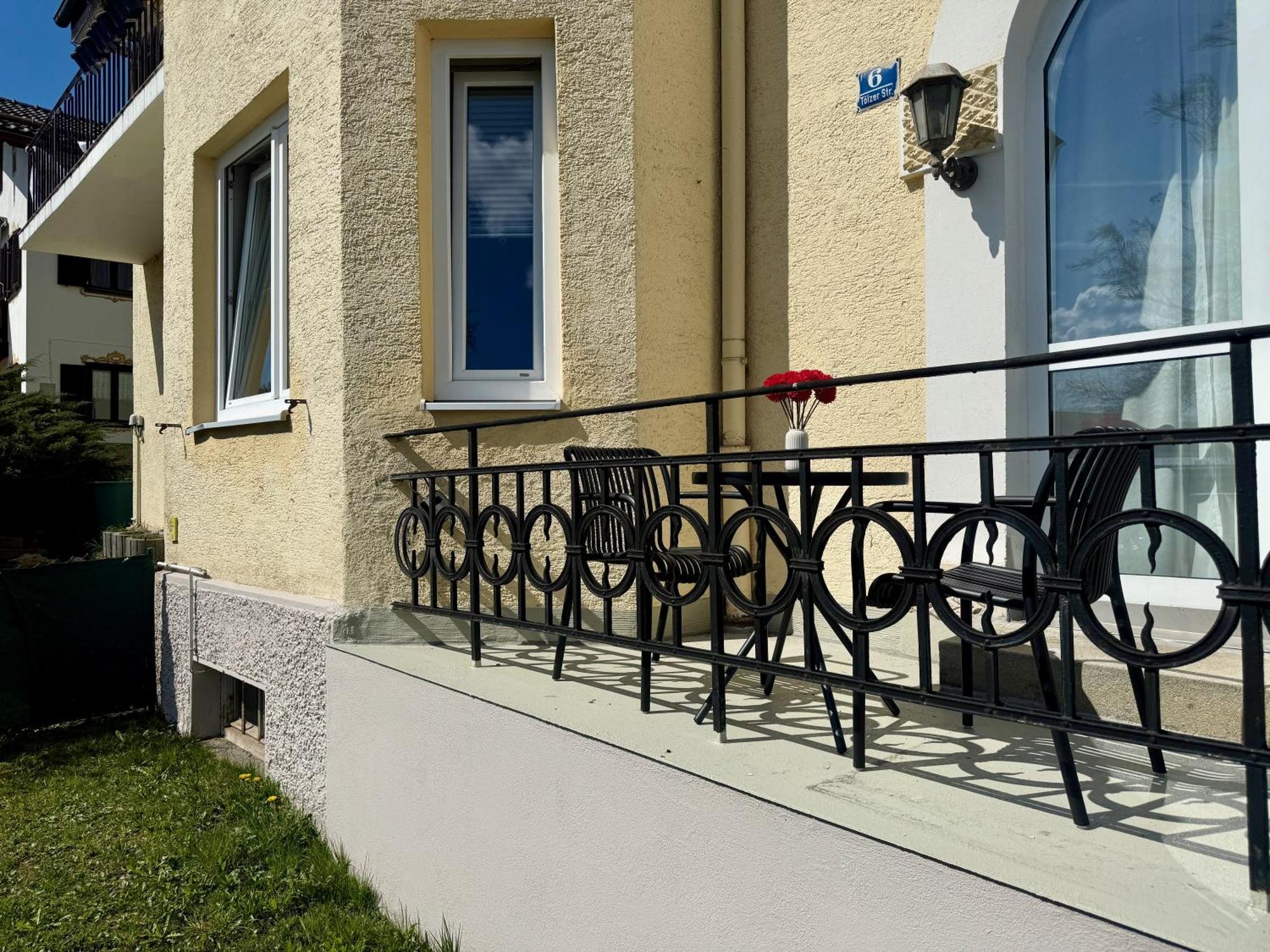 Liebelei Miesbach - Boutique-Apartment Mit Terrasse Im Zentrum 외부 사진